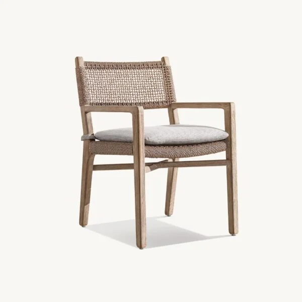 Woven Dining Arm Chair