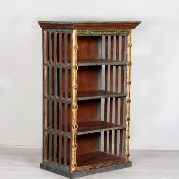 Reclaimed Rustic Curio Bookshelf