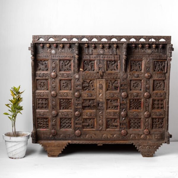 Traditional Antique Dowry Chest