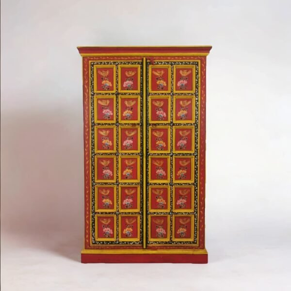 Hand Painted Regal Wardrobe