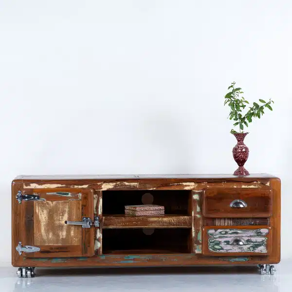 Reclaimed TV Cabinet Unit
